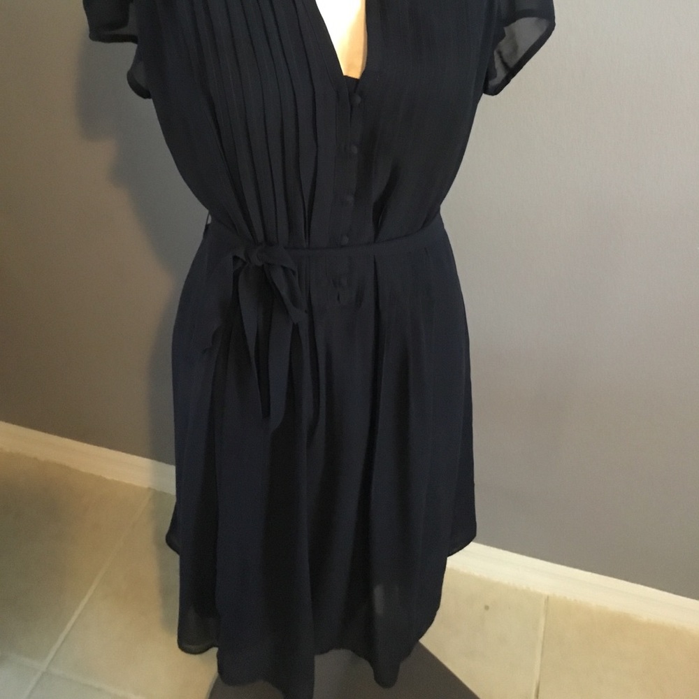 Navy blue dress